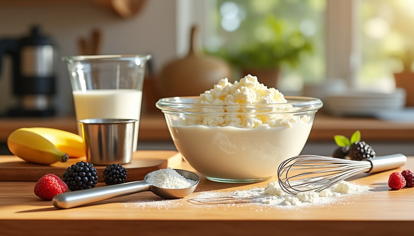 découvrez comment réaliser votre propre mélange de whey maison avec notre guide complet. apprenez les astuces pour combiner différents types de protéines, optimiser les saveurs et adapter les ingrédients à vos besoins nutritionnels. transformez votre routine de fitness avec une whey personnalisée et savoureuse!