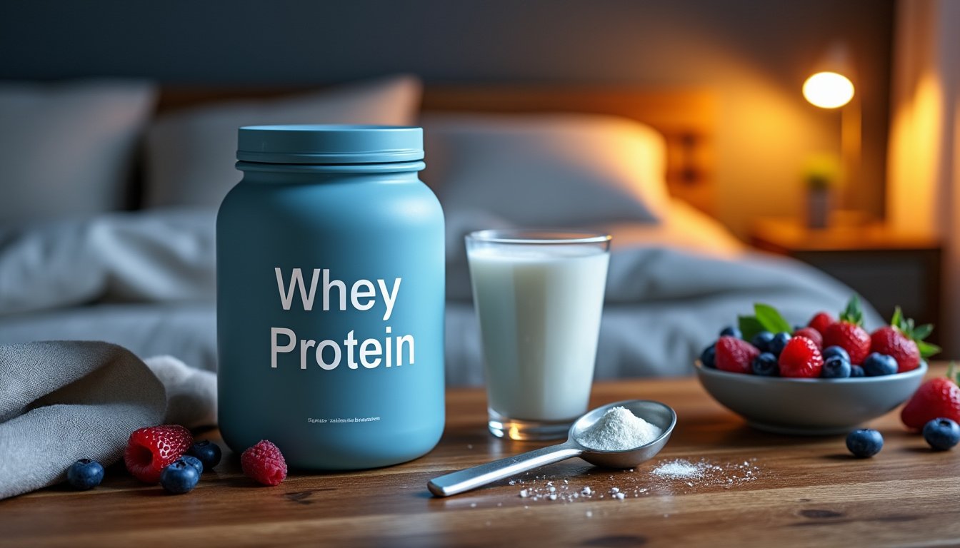 découvrez comment la whey avant de dormir peut améliorer votre récupération musculaire et favoriser un sommeil réparateur. apprenez-en davantage sur ses bienfaits, ses effets sur la synthèse des protéines et comment l'intégrer dans votre routine nocturne pour des résultats optimaux.