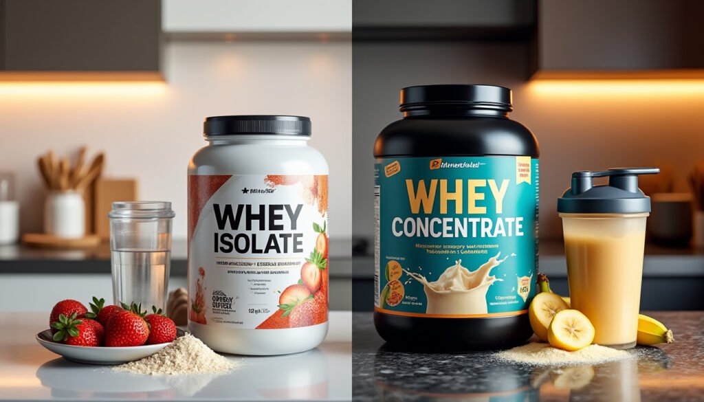découvrez les différences essentielles entre la whey isolate et la whey concentrée pour optimiser votre complémentation sportive. apprenez comment chacune de ces protéines peut répondre à vos besoins nutritionnels spécifiques et améliorer vos performances.